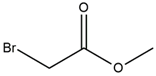 METHYL BROMO ACETATE Structure
