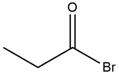 PROPIONYL BROMIDE Structure