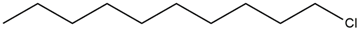 N-DECYL CHLORIDE Chemical Structure