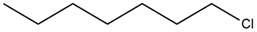 N-HEPTYL CHLORIDE Chemical Structure