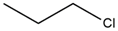 PROPYL CHLORIDE Structure