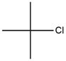 TERTAIRY BUTYL CHLORIDE Chemical Structure