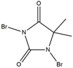 1,3-DI BROMO-5, 5-DI METHYL HYDANTION Structure
