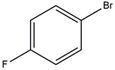1-BROMO-4-FLUROBENZENE Structure
