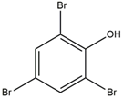 2,4,6-TRIBROMOPHENOL Structure