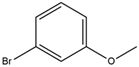 3-BROMO ANISOLE Structure
