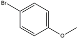 4-BROMO ANISOLE Structure