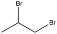1,2-DIBROMO PROPANE Structure