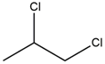 1,2-DI CHLORO PROPANE Structure
